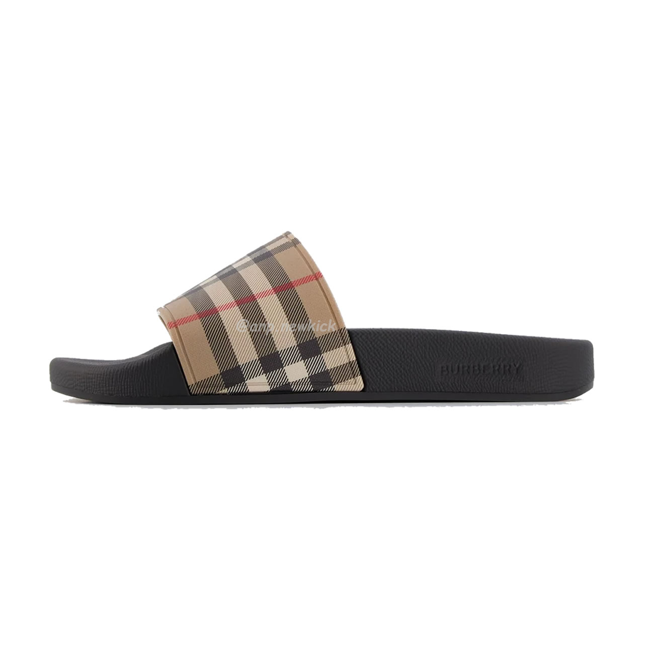 Burberry Vintage Check Slides Beige (1) - newkick.cc